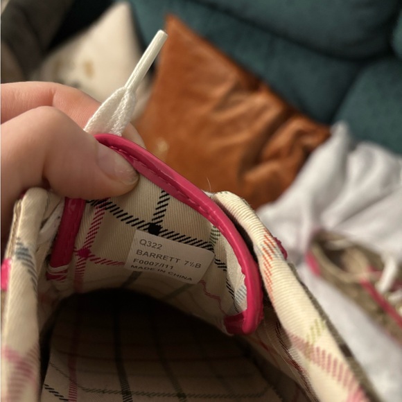 Coach Barrett Brown and Pink Sneakers size 7.5b - Picture 10 of 10